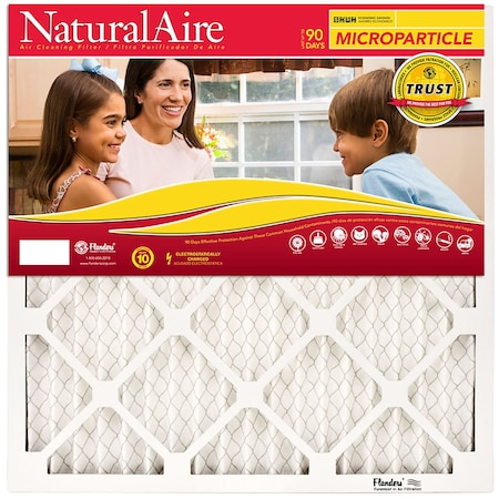 Aaf Flanders 14x24x1 Pleated Air Filter, Synthetic, MERV 10 85256.011424